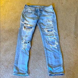 American eagle boyfriend jeans